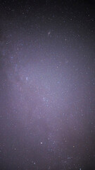 Breathtaking astrophotography image showcasing a dazzling night sky filled with countless stars,...