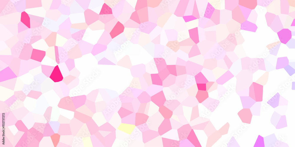 Poster rose pink geometric modern creative background. baby pink geometric retro tiles pattern. pink hexago