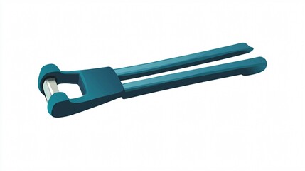 Professional Nail Cable Clip Vector Illustration for Organized Wiring Solutions