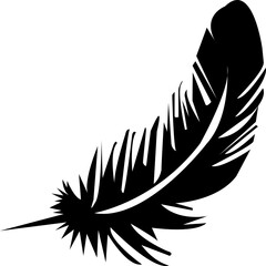 Obraz premium Woodblock quill. bird, ink, paper
