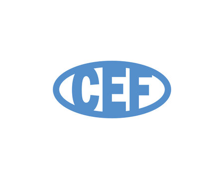 CEF logo design vector template. CEF
