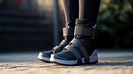 Enhance outdoor training with adjustable ankle weights for urban environment strength and comfort