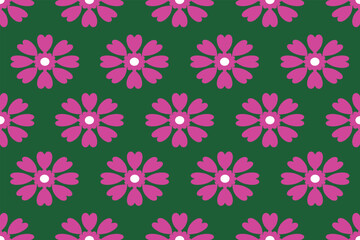 Seamless patterns, flwer