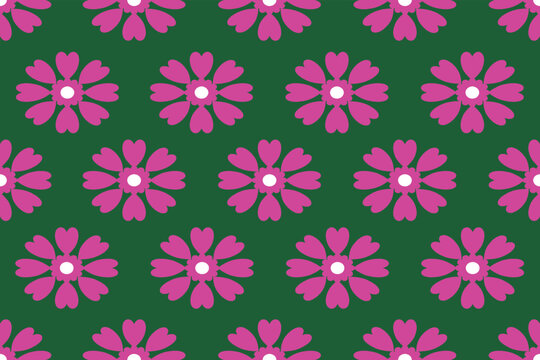 Seamless patterns, flwer