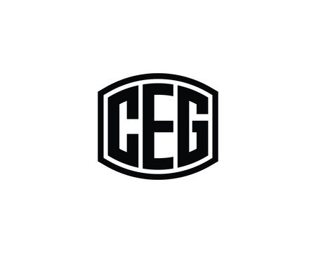 CEG logo design vector template. CEG