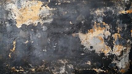 Fototapeta premium Dark gray grunge background texture concrete wall