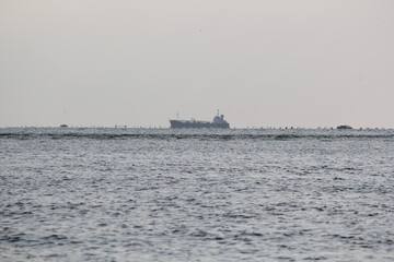 Busan Dadaepo beautiful seascape image