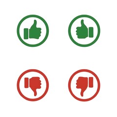 set of icons
