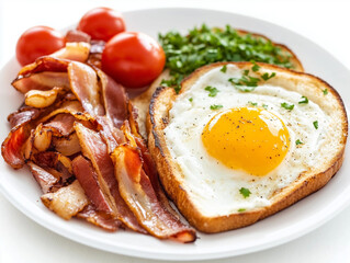 bacon and eggs