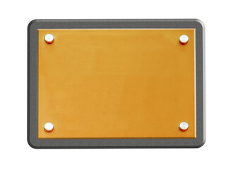 Fototapeta premium Plaque de porte sans marquage pour profession libérale 