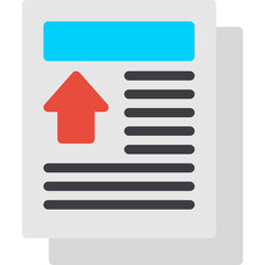 Obraz premium Headlines Icon