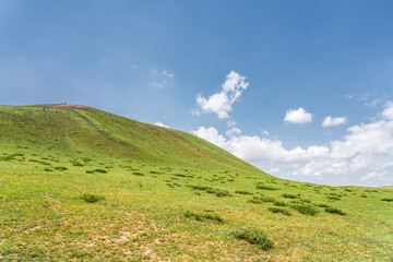 Obraz premium Scenery of Ulanqab Ulanhada No.5 Volcano in Inner Mongolia, China