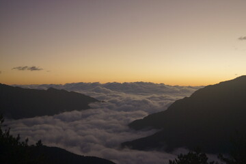 sunset in the Wuling mountains (Taiwan) 4