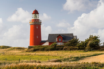 Bovbjerg Leuchtturm, Lemvig, Ringkjobing, Dänemark