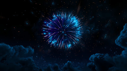 Fototapeta premium Firework Celebration Vibrant