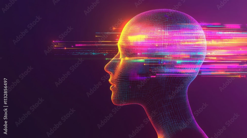 Poster an abstract digital representation of ai and machine learning systems analyzing global weather patte