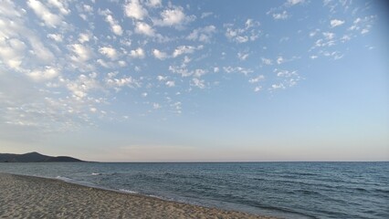 Obraz premium beach at sunset