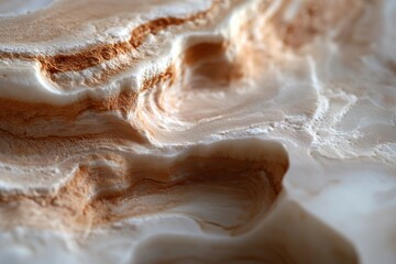 Obraz premium An artistic representation of textured layers resembling natural surfaces, highlighting intricate details and an engaging palette that invites contemplation and appreciation.