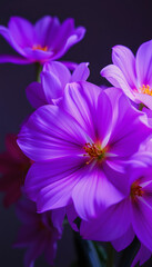 Obraz premium Pop Art Flowers, smooth light, with white tones