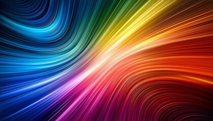 Obraz premium an abstract rainbow colored motion blur background image