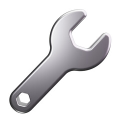 Fototapeta premium Screwdriver 3d Render Icons