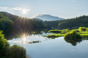 Erlaufstausee, Ötscher, Niederösterreich, Österreich