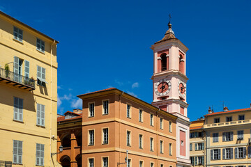 Obraz premium Rusca-Palast in Nizza