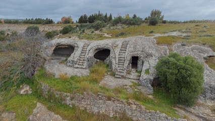 Domus De Janas of Musellos, Ittiri, Sardinia