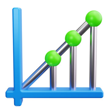 Scatter Plot 3d Render Icons