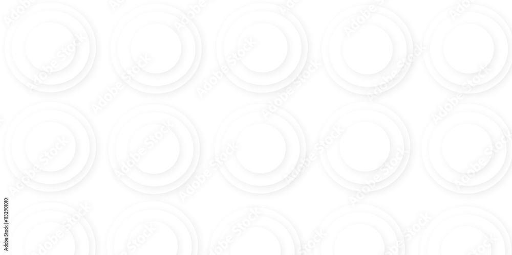 Poster abstract background with circle white abstract geometric background. abstract template design banner