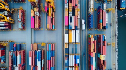 Seaport Warehouse Storage and Logistics Process