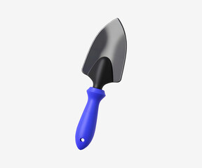 Garden Trowel 3D Illustration
