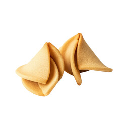Crispy fortune cookies stacked together, symbolizing luck and surprise. Perfect for celebrations or as fun snack