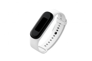 This smart fitness tracker features a streamlined design, perfect for monitoring activity levels and health metrics. Its durable construction makes it suitable for everyday use, whether during workout