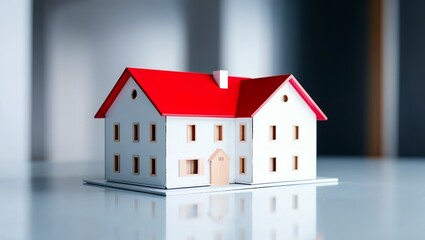 Close-up Of House Model 