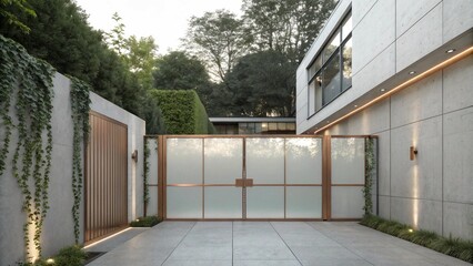 Obraz premium Artistic Metal Gate Designs for Modern Homes 