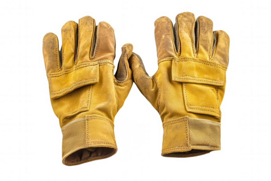 These yellow work gloves are designed for durability and comfort, perfect for protection during various tasks. They offer grip and support in outdoor environments, ideal for construction, gardening, o