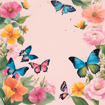 Butterfly photo frame discount