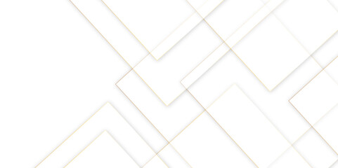 Abstract white background design with layers of textured white transparent material in triangle and squares shapes. White color technology concept geometric line vector white light grey background.	