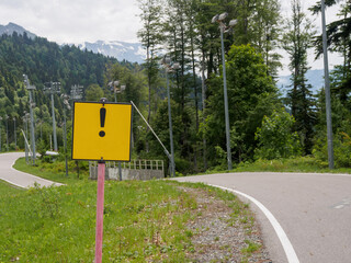 A stop sign and a "No Trespassing" warning are displayed on a bright background, emphasizing the importance of safety and compliance