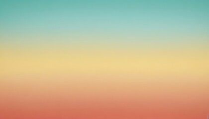 Fototapeta premium sky blue yellow and red grainy background Pastel gradient background grainy blue yellow pink light colors noise texture.14