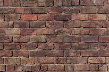 Fototapeta premium Image of Old brown brick wall. Texture for background usage