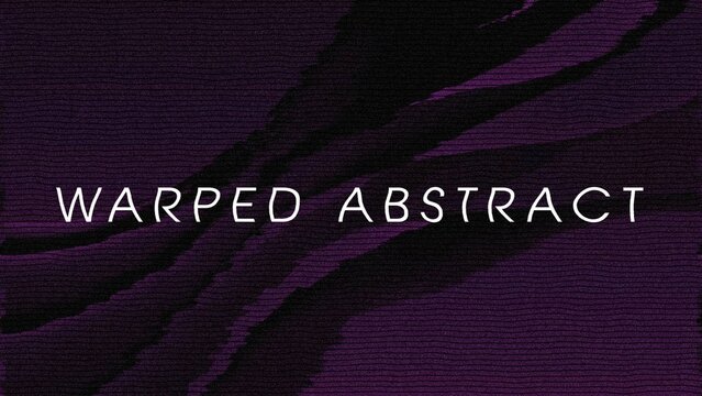 Warped Abstract Backgrounds