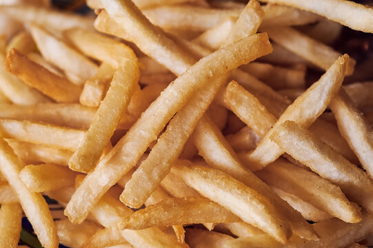 close up french fries thin kit