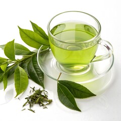 cup of green tea