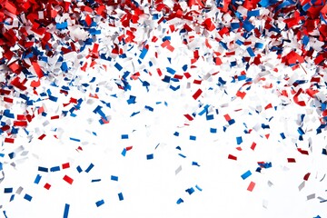 Colorful Paper Confetti Celebration Background for Events and Parties