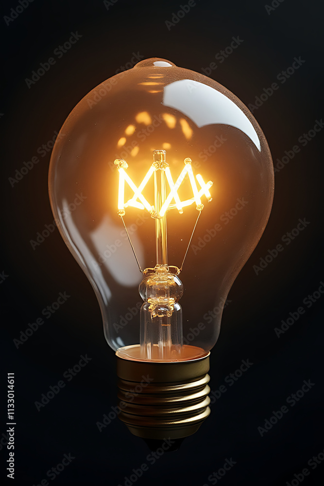 Poster human collaboration led to a groundbreaking business innovation in lighting technology with the inve