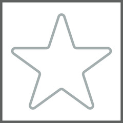 Obraz premium Star icon design