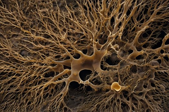 Electron_Microscope_Fungi_Coral_Kingdom_Cell_High_Resolution_Structure_Microscopy_Spores_Hyphae_Coral_Structure_Fungal_Growth_Pathogen_Infection_Biology