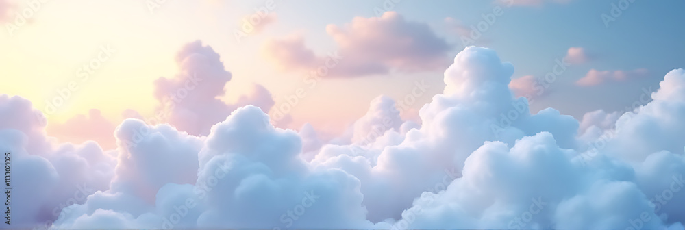 Aufkleber Design elements incorporate cloud formations with varying levels of transparency to create visually appealing and unique visual effects._00001_